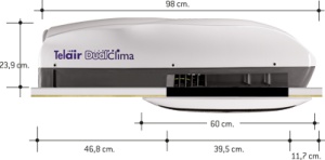 DualClima 8400H DualClima 12500H , Aparat de aer conditionat - Img 6