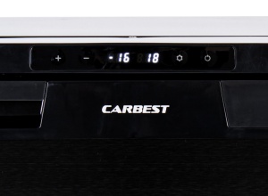 Frigider încorporat cu compresor CARBEST LR90L - 91,4L Balamaua ușii poate fi montată pe stânga sau pe dreapta - Img 9