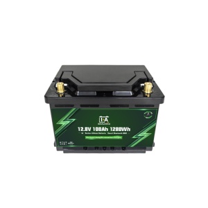 Idealakku Baterie litiu seria IA LiFePO4 12V 100Ah MINI BMS inteligent cu Bluetooth Baterie pentru rulotă sub scaun - Img 2