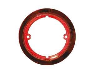 Inel decorativ de 122 mm rosu