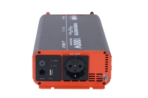 Invertor DC-AC cu Sinus PUR, 12V-230V, model RONIC RS1000P, 1000W 2000W - Img 4