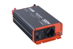 Invertor DC-AC cu Sinus PUR, 12V-230V, model RONIC RS500P, 500W/1000W - Img 2