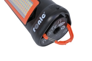 Lanterna/Proiector solar LED, stand tripod aluminiu extensibil 2.1 metri, RONIC CY300 - Img 4