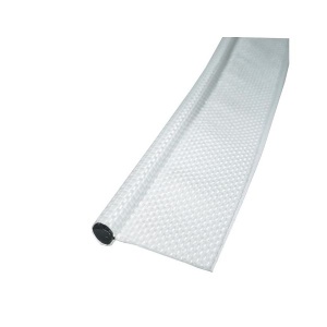 Paspoal textil, alb, 12 m(banda de tragere pentru copertine)