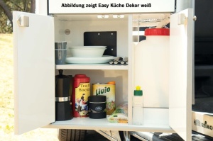 Piesa REIMO Easy-Kitchen pentru VW T6 T5 - montare pe dreapta - argintiu lucios - Img 3