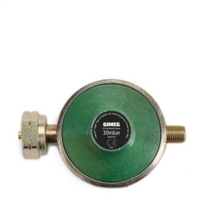 Regulator de presiune pentru butelie de gaz 30Mbar, cu filet