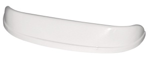Spoiler frontal alb pentru hote de 36-40cm