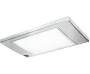 Spot LED 12V, SlimLite argintiu, 185x110x12mm