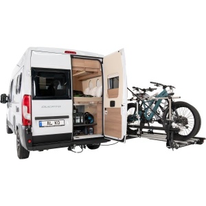 Suport de biciclete Trigo Van cu 2 șine înguste pentru Fiat Ducato