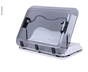Trapa panoramica Carbest de 45x40cm cu ventilatie fortata