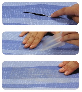 Trusa de reparare a copertinei
