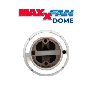 Ventilator 12 V cu LED MaxxFan Dome Plus – capac alb - Img 2