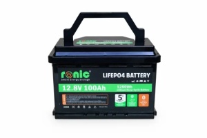 Baterie/Acumulator LiFePO4 DESIGN UNDERSEAT, 12.8V 100Ah, functie Bluetooth si LTCP, model RONIC HX12100D-100 - Img 5