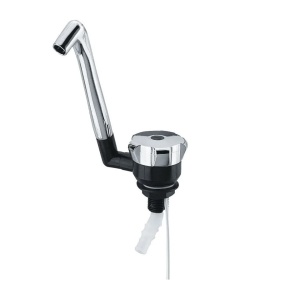 Baterie apa rece Novo-Super cu diametru gaura montaj ,ˆ 17mm,Crom cu negru - Img 3
