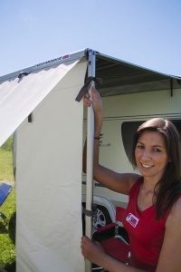 Copertina Fiamma Caravan Store, 193x180cm, cenusiu regal - Img 2