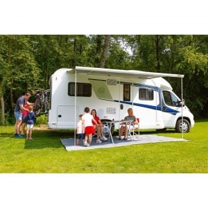 Copertina Fiammastore F45, carcasa titan, panza cenusiu regal, 448 cm
