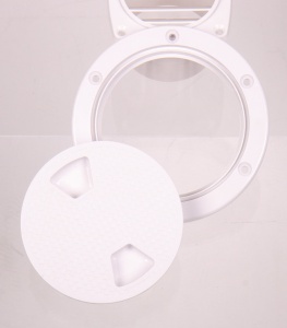 Deschidere de inspectie cu capac si filet O198mm, alb - Img 3