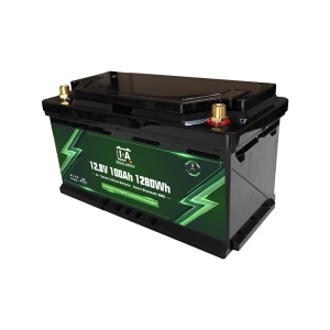 Idealakku Baterie litiu seria IA LiFePO4 12V 100Ah BMS inteligent cu Bluetooth Baterie pentru rulotă sub scaun - Img 4