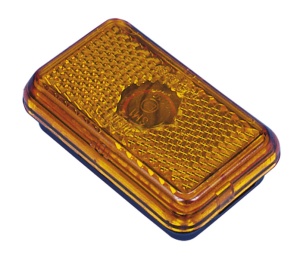 Lumina laterala galben deschis 74x45x25