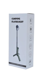 MINI LANTERNA 2IN1 CAMPING LED, STAND TRIPOD, MODEL RONIC VP-HL01, NEGRU - Img 3