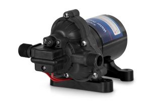 Pompă de apă 12V 11,3 l/min Pompă de apă 12V 11,3 l/min, 3 camere, 3,1 bar cu bypass