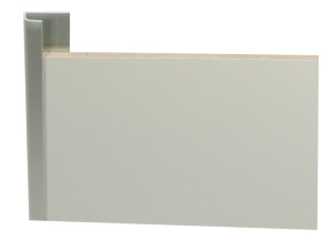 Profil final aluminiu 3-4mm