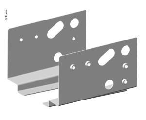 Set adaptor M scurt pentru sasiu AL-KO de pana la 1800 kg