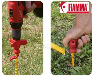 Set sistem de piulite Fiamma stifturi de acoperis, 27 de bucati - Img 2