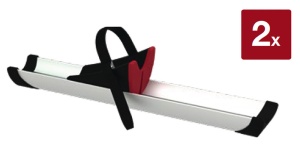 sina Rail Premium 48 in doua parti pentru VW T6 Deep Black