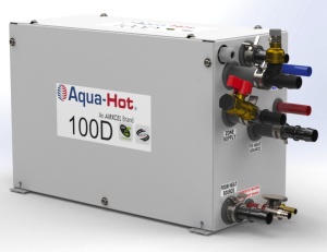 Sistem de încălzire, inclusiv sistem de apă caldă Aqua-Hot 100D Sistemul compact de încălzire cu sistem integrat de apă caldă
