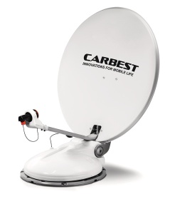 Sistem satelit Travelsat 2, sistem dublu de 80 cm cu Bluetooth