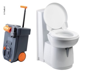 Toaleta cu caseta C263-CS, electrica, alba, rotativa