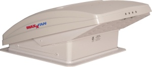Trapa de acoperis cu ventilator MaxxFan alb