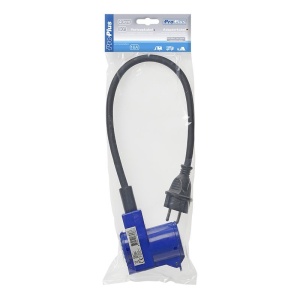 Adaptor stecher Schuko si priza dubla 40cm 16A, cablu neopren - Img 4