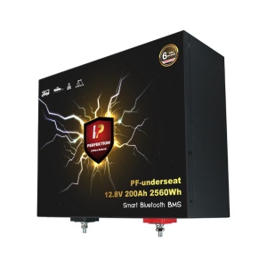 Baterie cu litiu 200Ah 12V LiFePO4 sub scaun Smart BMS Bluetooth Perfectium - Img 6