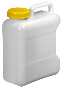 Canistra,bidon de apa, gat larg cu depozit de blocare, 10L