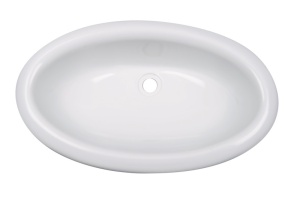 Chiuveta ovala 450 x 275mm, alb