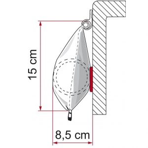 Copertina rulota Caravanstore - extensie 250 cm - Img 5