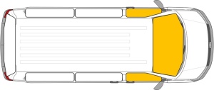 Covoras termic Isoflex cabina sofer pentru Fiat Ducato si similare - 3 parti 2006-2014 - Img 3