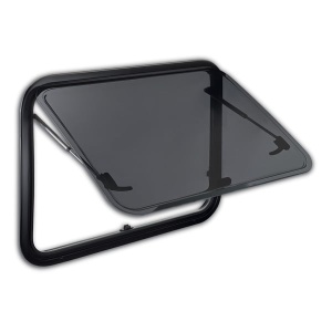 Fereastra de deschidere cu cadru din aluminiu cu geam acrilic S7P, 985x645mm