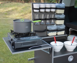 Modul de camping pentru VW T6 5 Multivan + California Beach - Img 4