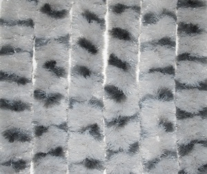 Perdea din fleece 56x185 gri Perdea pufoasă 56x185 gri deschis/gri închis