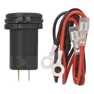 Priza USB tripla cu 2x tip A si 1x tip C + voltmetru - Img 4