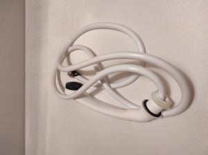 Robinet dus extensibil alb - Img 2