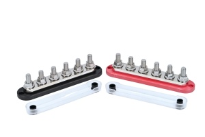SET BARA CONECTARE BUSBAR 300A, 6 X M10, MODEL 6WAY300A - Img 3