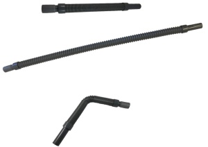 Sistem adaptor flexibil pentru golirea rezervorului de ape uzate
