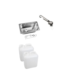 Sistem de apa pentru VW T6 T5 T4 si Mercedes Vito long CityVan , instalat