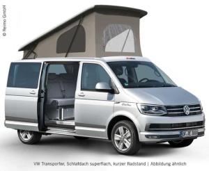 Acoperis de dormit EasyFit VW T5 T6 T6.1 LR - captuseala climatica si blocare de siguranta