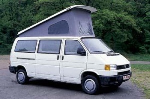 Acoperis de dormit super plat VW T4 - fata inalt