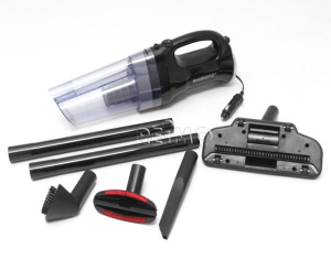 Aspirator 12V 150W, tehnologie Cyclon, cu accesorii si cablu de 4m
